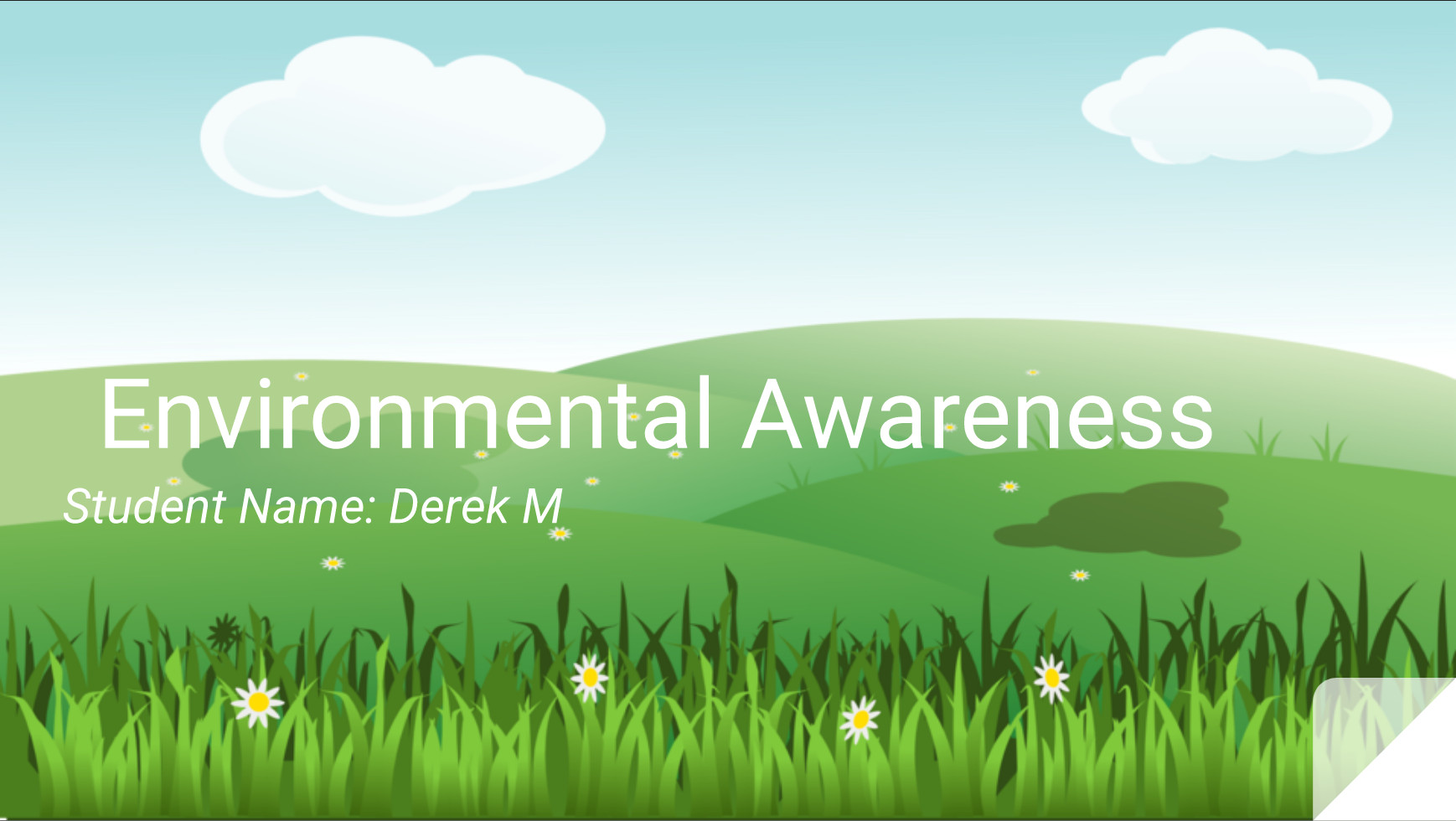 topic environmental awareness