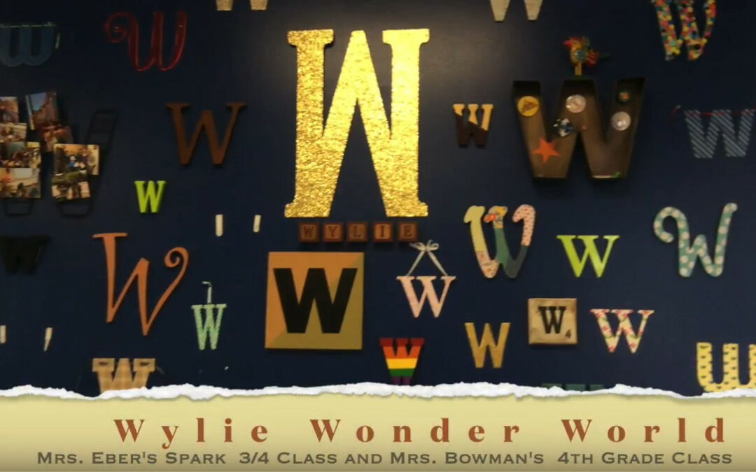 Screenshot of a video titled "Wylie Wonder World"